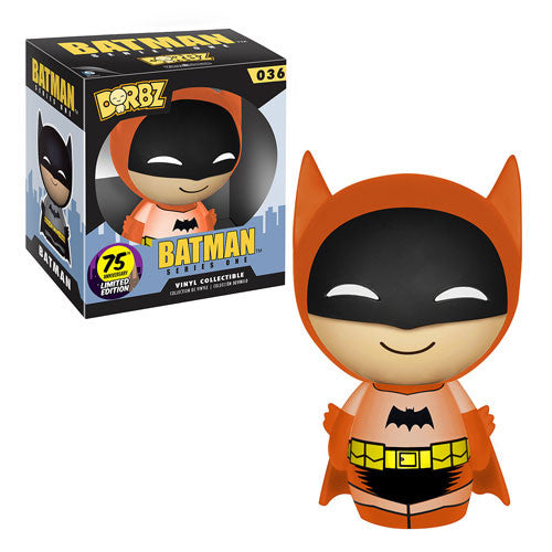 Batman 75th Anniversary Orange Rainbow Batman Dorbz Figure  