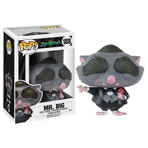 Zootopia Mr. Big Pop! Vinyl Figure                          