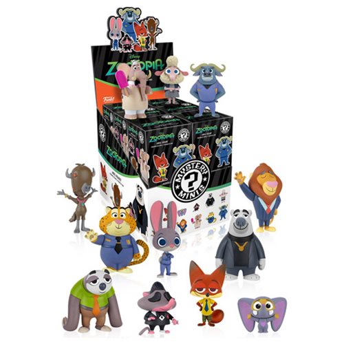 Zootopia Mystery Minis Display Case                         