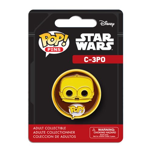 Star Wars C-3PO Pop! Pin                                    