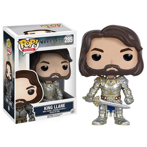 Warcraft King Llane Pop! Vinyl Figure                       