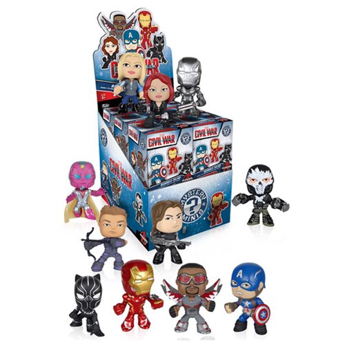 Captain America 3 Mystery Minis Vinyl Figure Master Case    