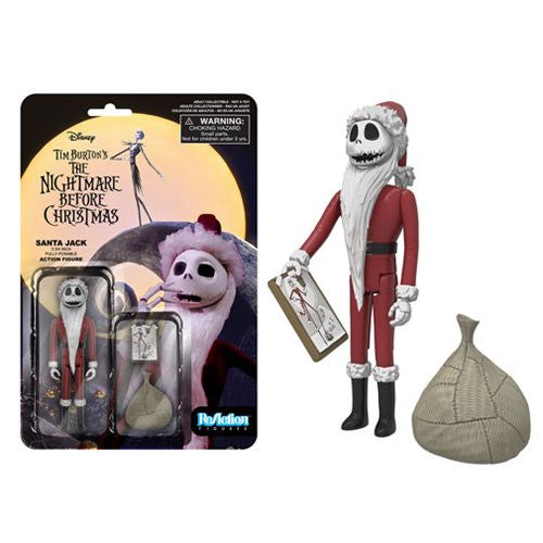 Nightmare Before Christmas Santa Jack ReAction Figure       