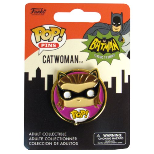 Batman Classic 1966 TV Series Catwoman Pop! Pin             