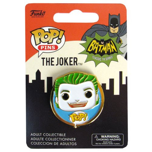 Batman Classic 1966 TV Series Joker Pop! Pin                