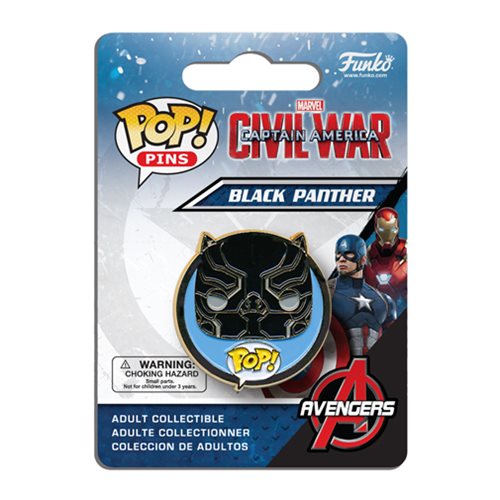 Captain America: Civil War Black Panther Pop! Pin           