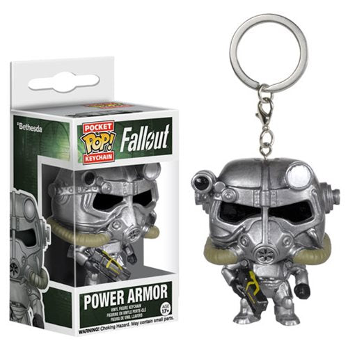 Fallout Power Armor Pocket Pop! Key Chain                   