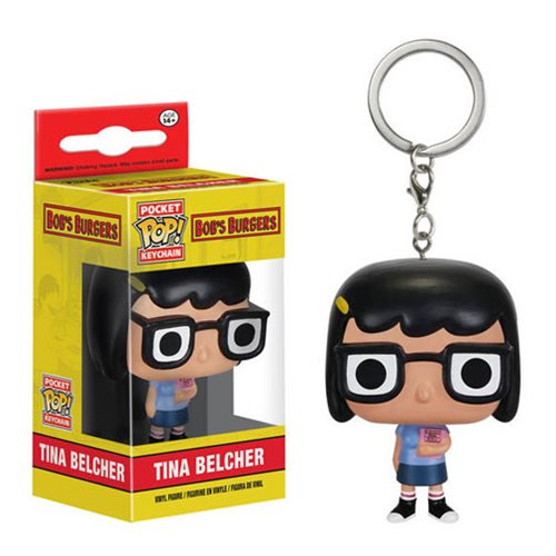 Bob's Burgers Tina Pocket Pop! Vinyl Figure Key Chain       