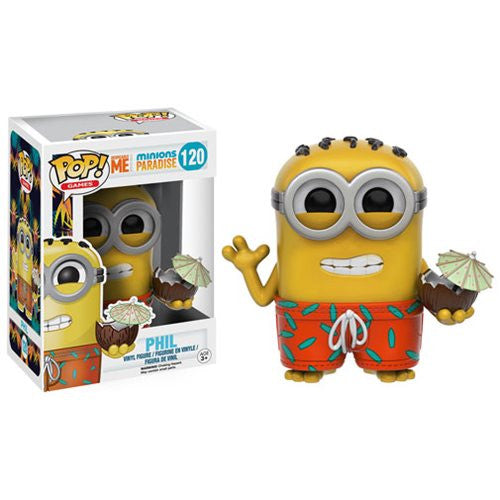 Minions Paradise Coconut Pop! Vinyl Figure                  