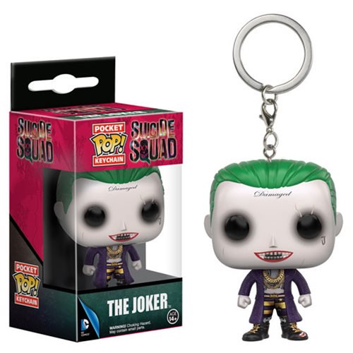 Suicide Squad Joker Pocket Pop! Key Chain                   