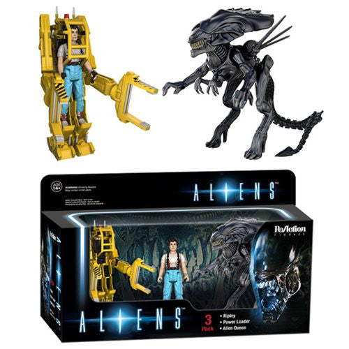 Aliens ReAction 3 3/4-inch Retro Action Figure 3-Pack       