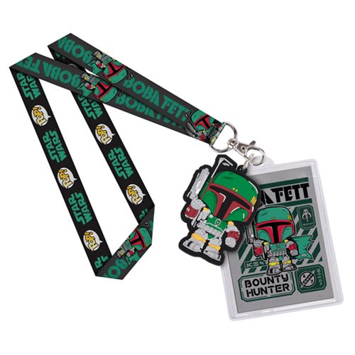 Star Wars Boba Fett Pop! Lanyard                            