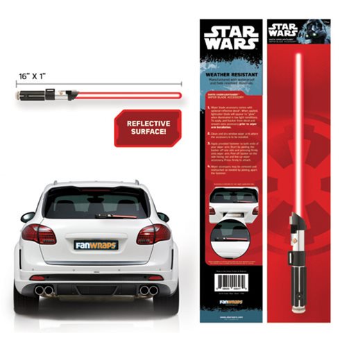 Star Wars Darth Vader Lightsaber Wiper Blade Accessory      