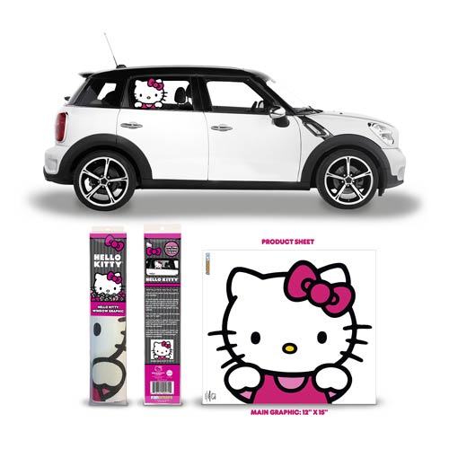 Hello Kitty Passenger Series Car Window Graphic             