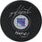 Mike Gartner Signed New York Rangers Puck w/ HOF Insc