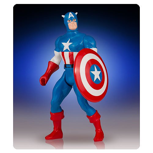 Captain America Marvel Secret Wars Jumbo Action Figure      