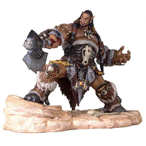 Warcraft Movie Durotan Statue                               