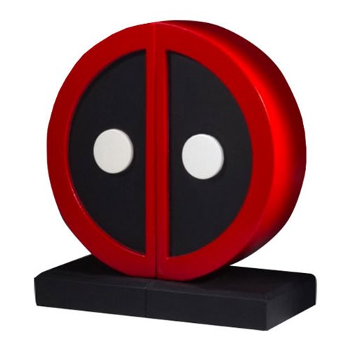 Deadpool Logo Bookends                                      