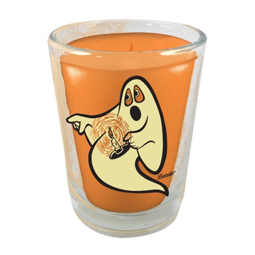 Beistle Creepy Candy Corn Candle with Mystery Pin           