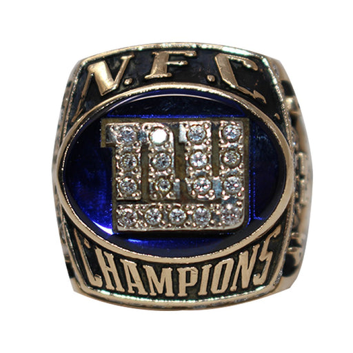 2000 New York Giants NFC Championship Ring and Display Box Gabriel