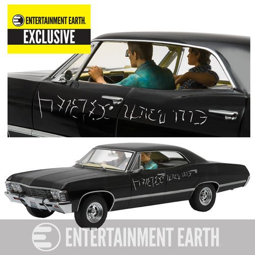 Supernatural Chevy Impala Sport Sedan Vehicle with Figures  