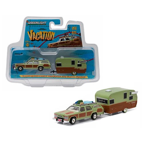 National Lampoon 1:64 Scale Vehicle Trailer Set             