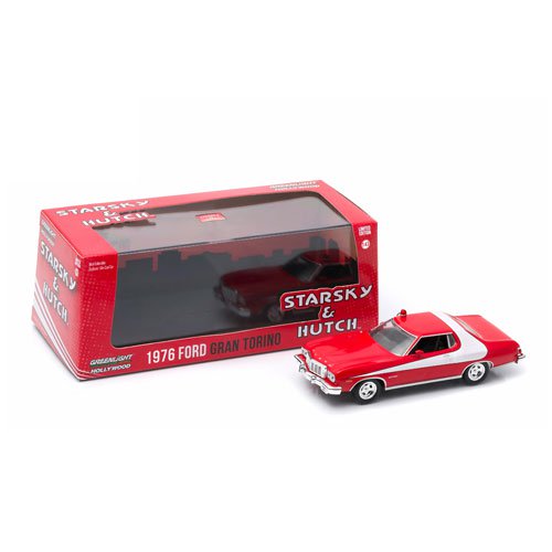 Starsky and Hutch 1976 Ford Gran Torino 1:43 Scale Die-Cast 