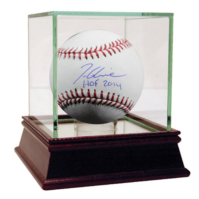 Tom Glavine Signed MLB Baseball W/ HOF 2014 Insc