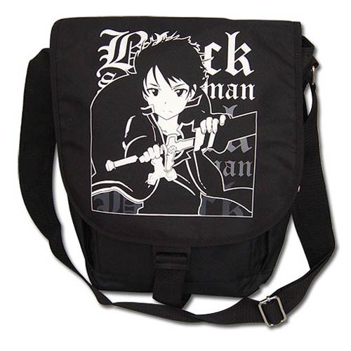 Sword Art Online Black Swordsman Black Messenger Bag        