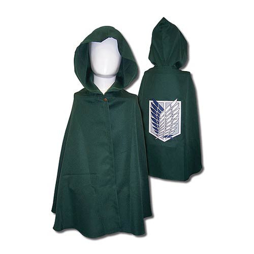 Attack on Titan Scouting Legion Hooded Cloak                