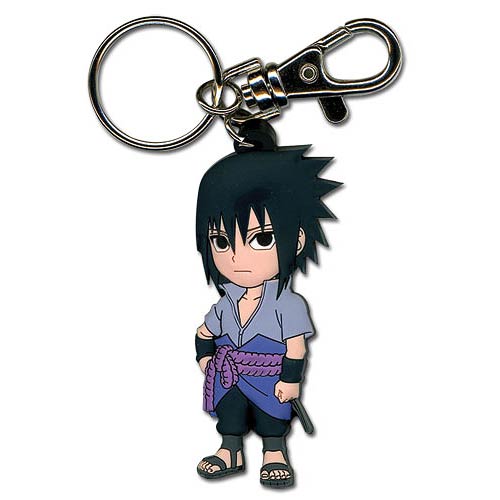 Naruto Shippuden Super Deformed Sasuke Key Chain            