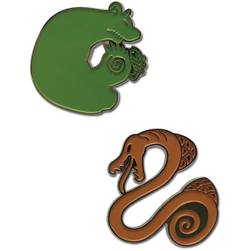 The Seven Deadly Sins Sin of Envy and Sin of Sloth Pin Set  