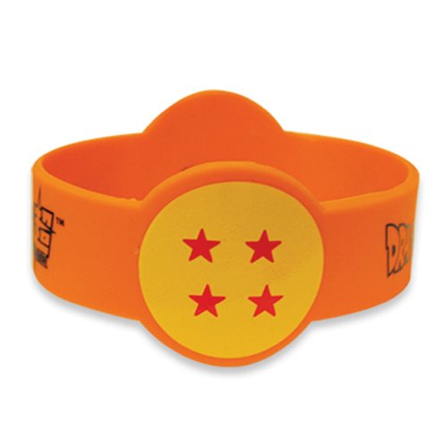 Dragon Ball Super Dragon Ball 4 Star PVC Wristband Bracelet 