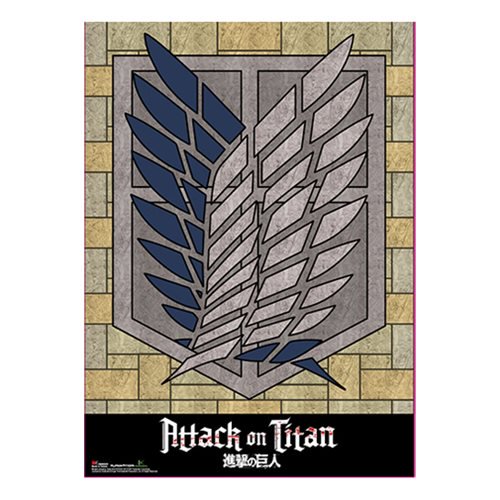 Attack on Titan Survey Corps Wall Scroll                    