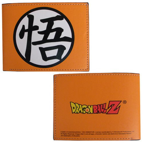 Dragon Ball Z Goku Symbol Orange Wallet                     