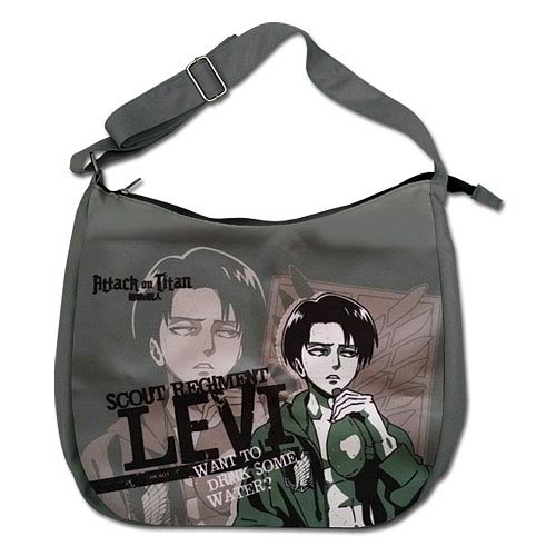 Attack on Titan Levi Drinking Messenger Bag                 