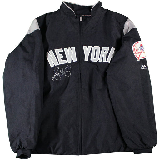 Sonny Gray Signed New York Yankees 2017 Game-Issued # 55 Road Jacket (JB 833082)