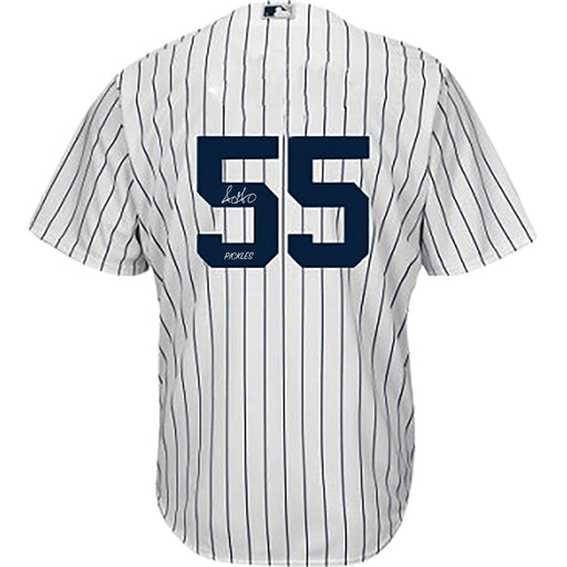 Sonny Gray Signed New York Yankees Authentic Flex Base Pinstripe Jersey w/ "Pickles" Insc