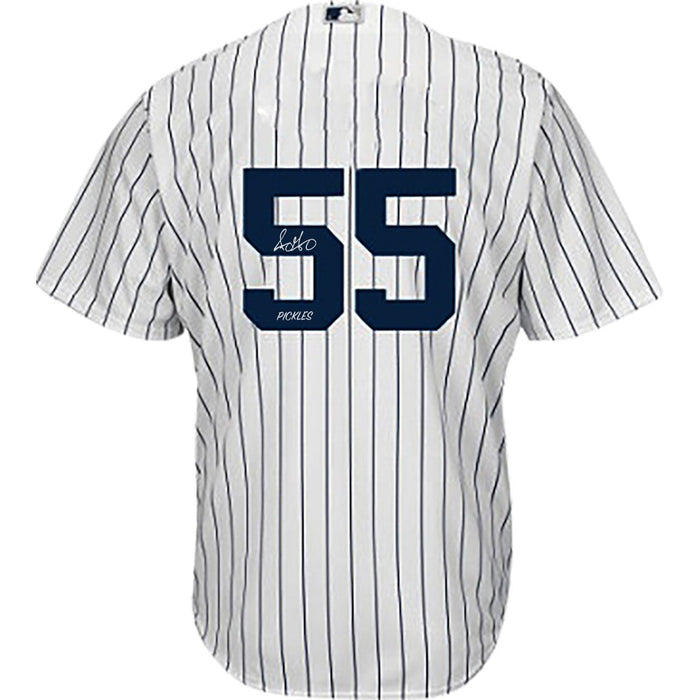 Sonny Gray Signed New York Yankees Authentic Flex Base Pinstripe Jersey w/ "Pickles" Insc