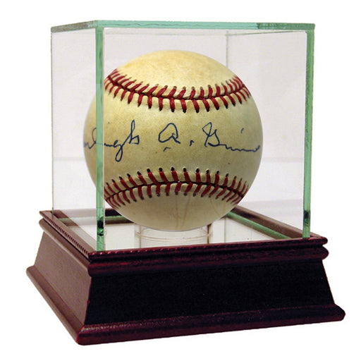 Burleigh Grimes Single Signed ONL Feeney Baseball JSA