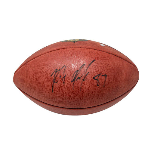 Rob Gronkowski Signed Duke NFL Football (Signed in Black)