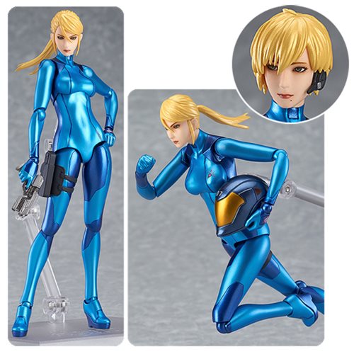 Metroid Other M Samus Aran Zero Suit Figma Action Figure    