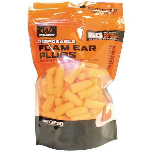 50PR FOAM EARPLUGS