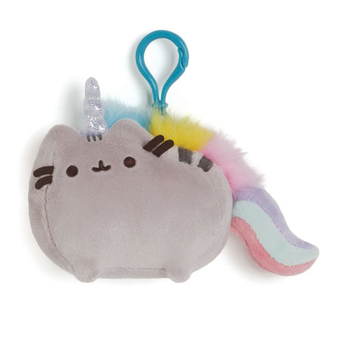 Pusheen the Cat Pusheenicorn Clip-On Backpack Plush         