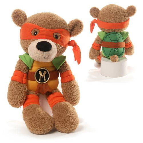 Teenage Mutant Ninja Turtles Michelangelo Bear 12-Inch Plush