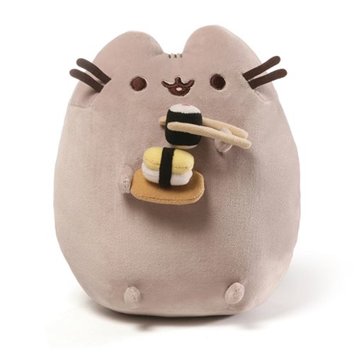 Pusheen the Cat Sushi Snackable 9 1/2-Inch Plush            