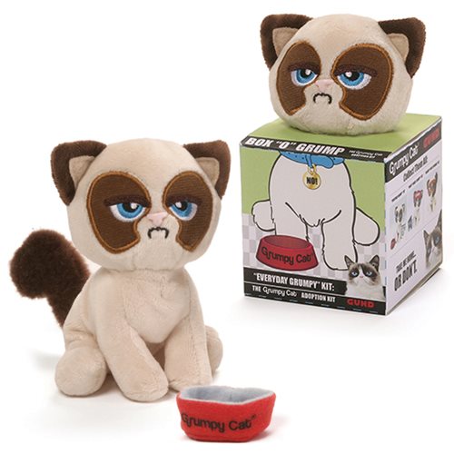 Grumpy Cat Box O Grump Everyday Grumpy 4 1/2-Inch Plush     