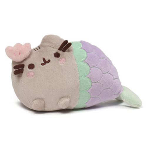 Pusheen the Cat Clamshell Mermaid Plush                     