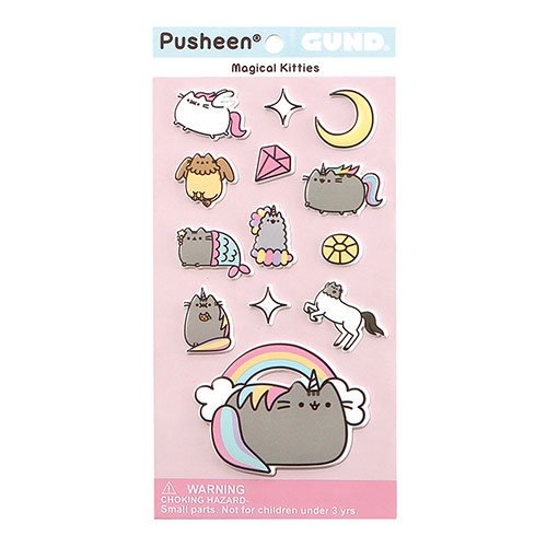 Pusheen the Cat Magical Kitty Puffy Stickers                