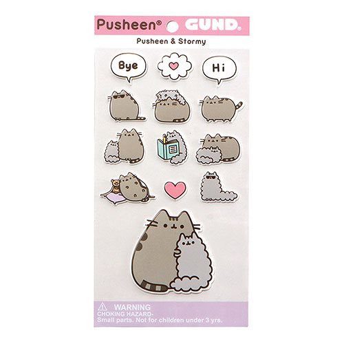 Pusheen the Cat Pusheen and Stormy Stickers                 